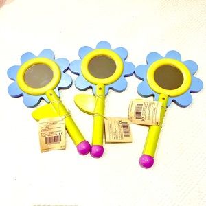NWT Gymboree flower mirrors, 3 piece set
